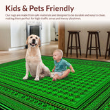 Modern Subdued Tiled(Green)