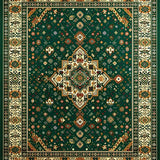 Elegant Vibrant Ogee Design(Green)