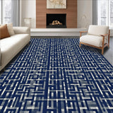 Modern Ogee Design with Contrast(Blue)