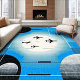 Sophisticated Aeronautical Style Elements(Blue)