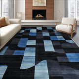 Abstract Monochrome Artful Design(Blue)