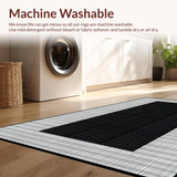 Minimalist Black and White Grid Layout(Black)