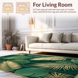 Tropical Oasis Leaf Motif(Green)
