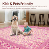 Elegant Floral Mosaic Aesthetic(Pink)