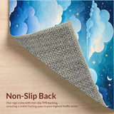 Fun Abstract Fluffy Element Arrangement(Blue)