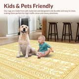 Stylish Transitional Symmetrical Shapes(Beige)