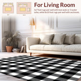 Traditional Layered Check Design Theme(Black)