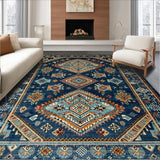 Vintage Tribal Medallion Aesthetic(Blue)