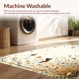 Abstract Insect Meadow Ultra Floor(Beige)