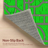 Educational Traffic Road Nursery Game Area(Green)