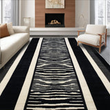 Chic Safari Inspired Black and White(Black)