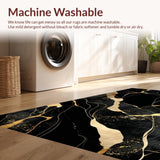 Abstract Marble Luxe Design(Black)
