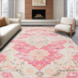 Elegant Ogee Patterned Accent(Pink)