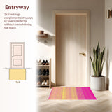 Playful Ombre Textured Appeal(Pink)