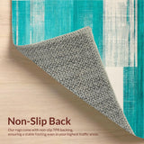 Artful Modernist Geometric Arrangement(Blue)