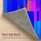 Modern Colorful Geometric Design(Blue)