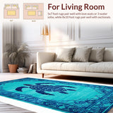 Coastal Serenity Teal Whimsy(Blue)