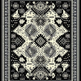 Contemporary Symmetrical Lattice Artwork(Black)