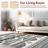 Minimalist Gray Trellis Design Style(Black)