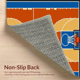 Striking Colorful Court Layout(Brown)