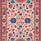 Contemporary Floral Tiled Arrangement(Ivory)