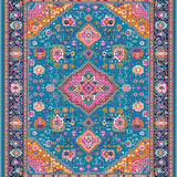 Sophisticated Medallion Color Play(Blue)