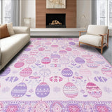 Festive Whimsical Egg Motif(Pink)