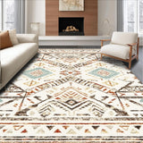 Minimalist Woven Geometric Style(Beige)