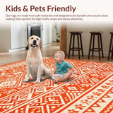 Classic Curved Line Decorative Accent(Orange)