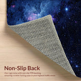 Celestial Glittering Nightscape Motif(Blue)