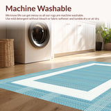 Artisanal Blue Wave Motif(Blue)