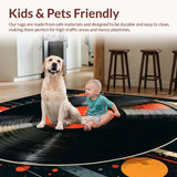 Eclectic Round Musical Motif(Black)