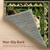 Cozy Winter Lodge Motif(Brown)