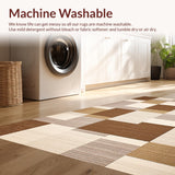 Mid Century Neutral Geometric Charm(Beige)