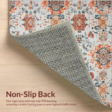 Chic Vintage Floral Motif(White)