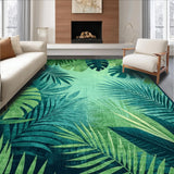 Modern Abstract Leafy Fusion(Green)
