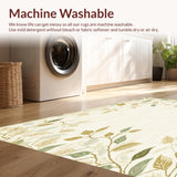 Tropical Leaf Area Natural Botanical Beige(Beige)