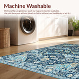 Stylish Modern Abstract Motif(Blue)