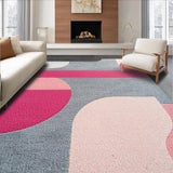 Modern Pink Gray Entryway Marble Texture(Gray)
