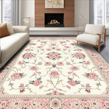 Dynamic Bright Floral Geometry(Ivory)