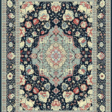 Contemporary Elegant Floral Aesthetic(Black)