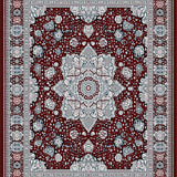 Boho Staircase Step Treads Covers Pack Stair Runner(Red)