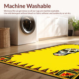 Striking Halloween Skeleton Motif(Yellow)