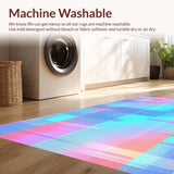 Dynamic Multicolored Geometric Motif(Blue)