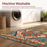 Artisan Tribal Print with Rich Hues(Orange)