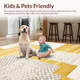 Elegant Gold Toned Abstract Motif(Yellow)
