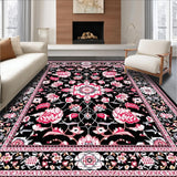 Vibrant Retro Floral Display(Black)