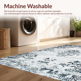 Artistic Abstract Floral Motif(Gray)