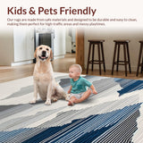 Minimalist Gray and White Stripes(Gray)