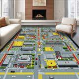 Vibrant Roadway Adventure Scene(Red)